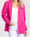 Pink Martini Veronica Blazer In Fuchsia In Pink