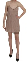 Pink Memories Spaghetti Strap A-line Mini Cotton Dress