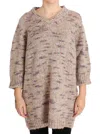 Pink Memories Wool Blend Knitted Oversize Sweater