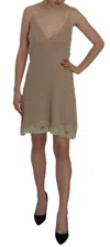 Pink Memories Lace Spaghetti Strap Mini Cotton Dress