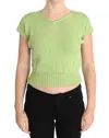 Pink Memories Cotton Blend Knitted Sweater