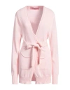 Pink Memories Woman Cardigan Light Pink Size 10 Cotton