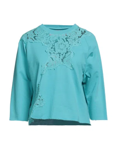 Pink Memories Sweatshirts In Blue