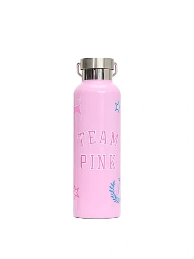 Pink Metal Water Bottle In