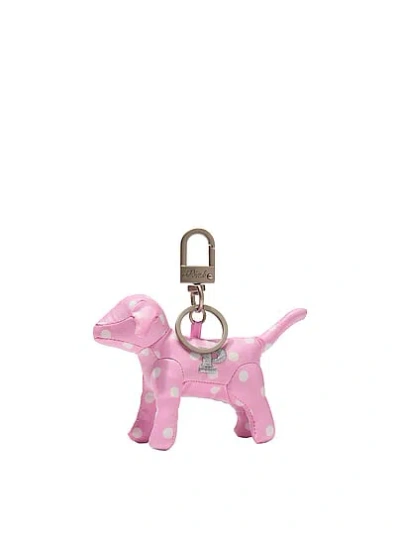 Pink Micro Dog™ Keychain Charm In Print