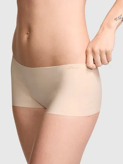 Pink No-show Boyshort Panty In Neutral