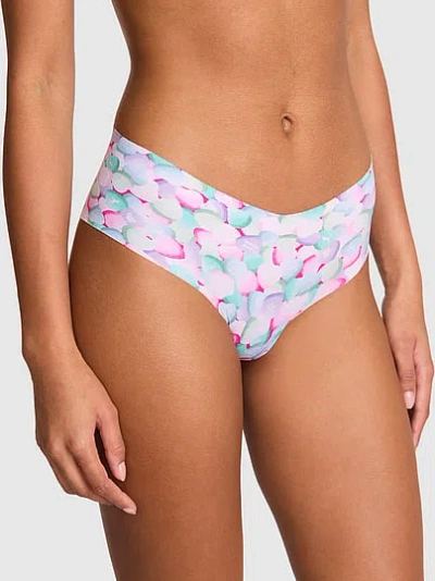 Pink No-show Cheeky Panty In Multi