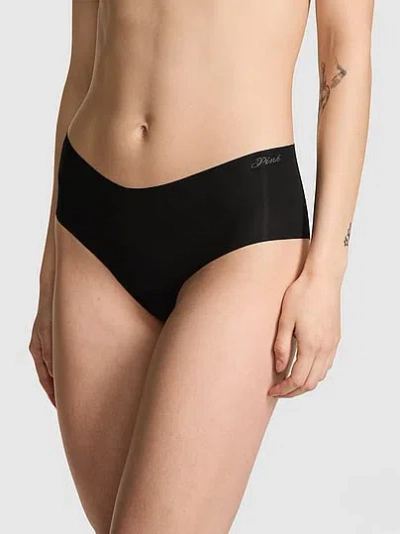 Pink No-show Cheeky Panty In Black