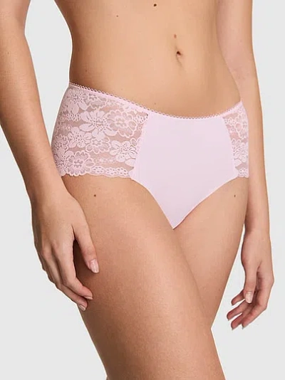 Pink No-show Cheeky Panty In