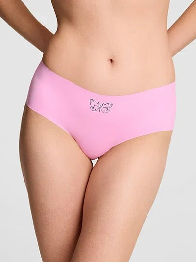 Pink No-show Cheeky Panty In