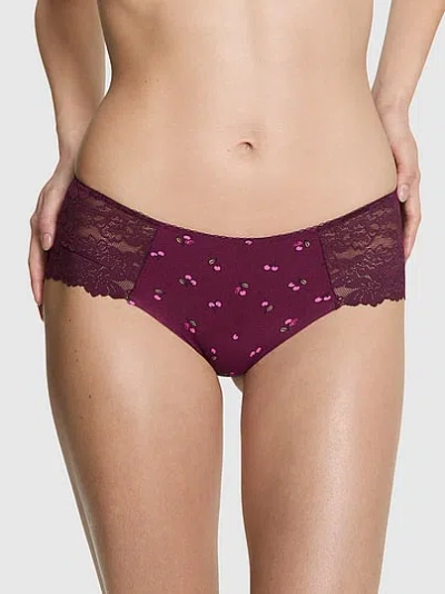 Pink No-show Hiphugger Panty In Purple