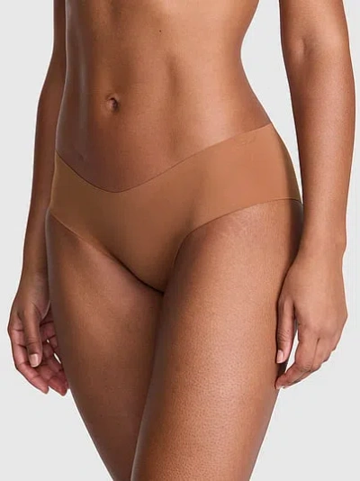 Pink No-show Hiphugger Panty In Brown
