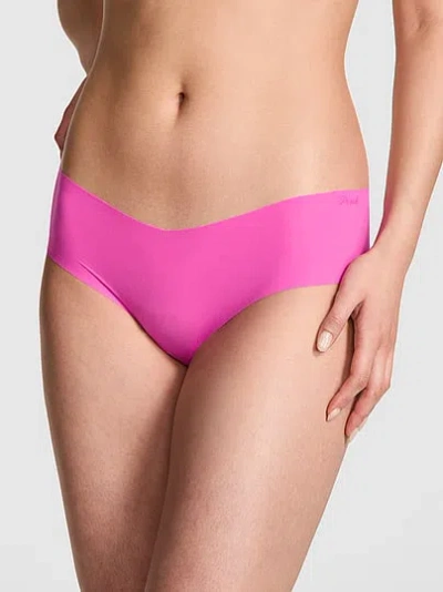 Pink No-show Hiphugger Panty In