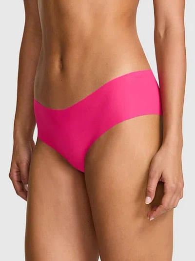Pink No-show Hiphugger Panty In