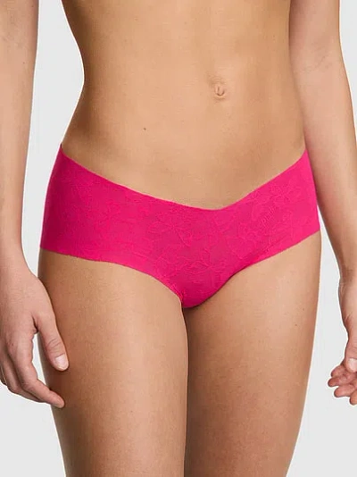 Pink No-show Hiphugger Panty In