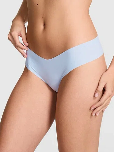 Pink No-show Thong Panty In Blue