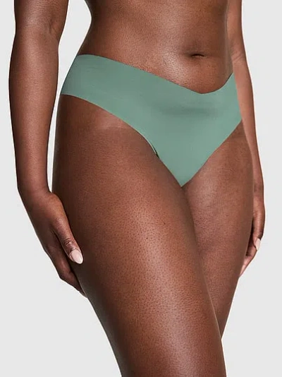Pink No-show Thong Panty In Green