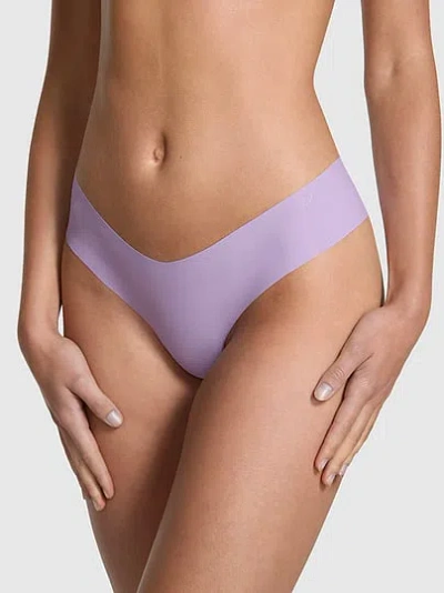 Pink No-show Thong Panty In Blue