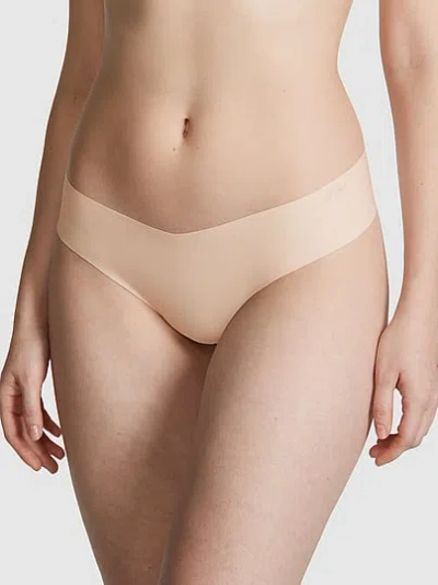 Pink No-show Thong Panty In Neutral