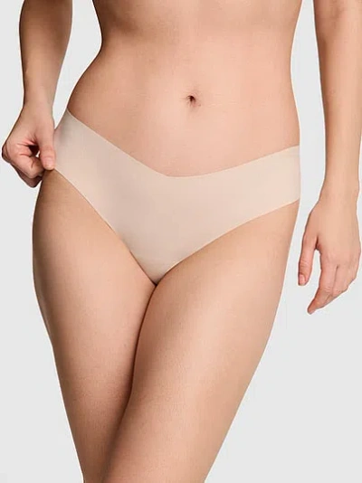Pink No-show Thong Panty In Neutral