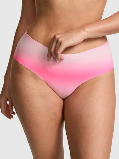 Pink No-show Cheeky Panty In