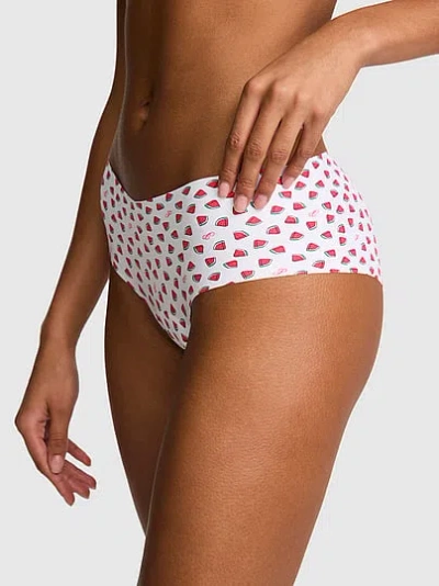 Pink No-show Cheeky Panty In Multi