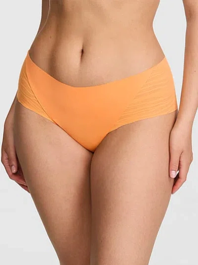 Pink No-show Cheeky Panty In Orange
