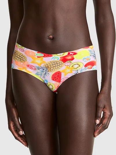 Pink No-show Hiphugger Panty In Yellow