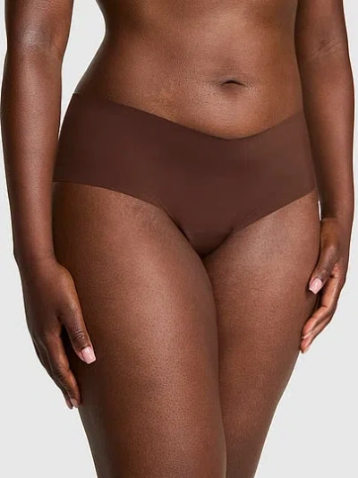 Pink No-show Hiphugger Panty In Brown