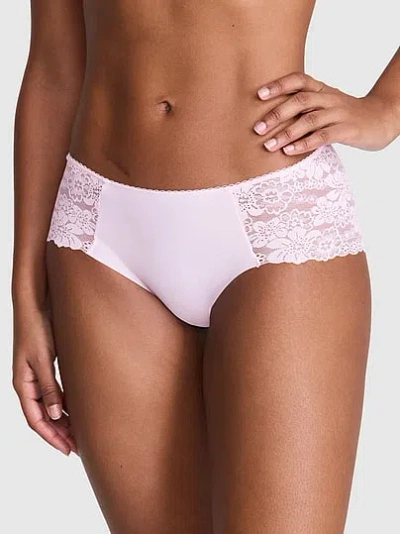 Pink No-show Hiphugger Panty In