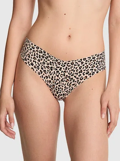 Pink No-show Thong Panty In Multi