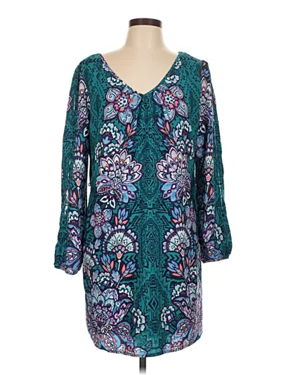 Pre-owned Pink Owl Casual Dress In Blue