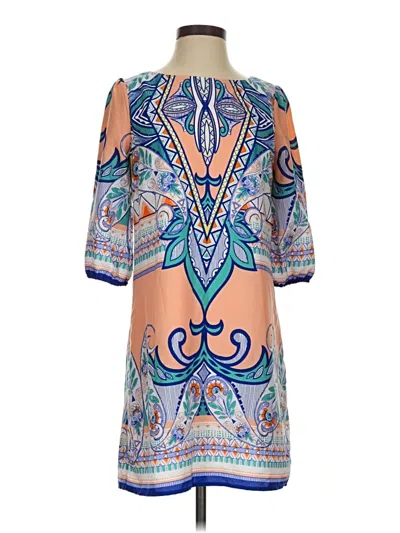 Pre-owned Pink Owl Casual Dress In Blue