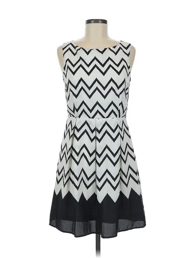 Pre-owned Pink Owl Casual Dress In Gray