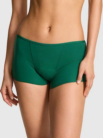 Pink Period Boyshort Panty In Green
