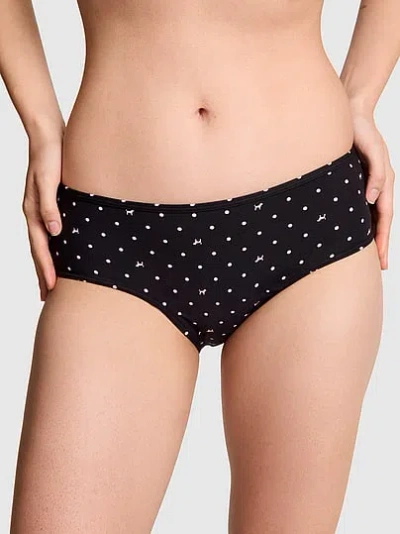 Pink Period Panty Hiphugger In Black