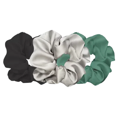 Pink Pewter Luxe Plush Scrunchies - Mint Choco Chip