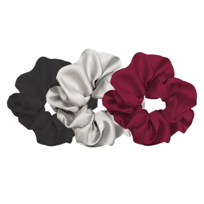 Pink Pewter Luxe Plush Scrunchies - Vitals