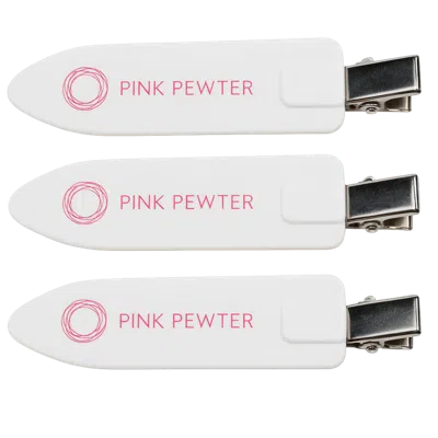 Pink Pewter Oversized Creaseless Hair Styling And Sectioning Clips