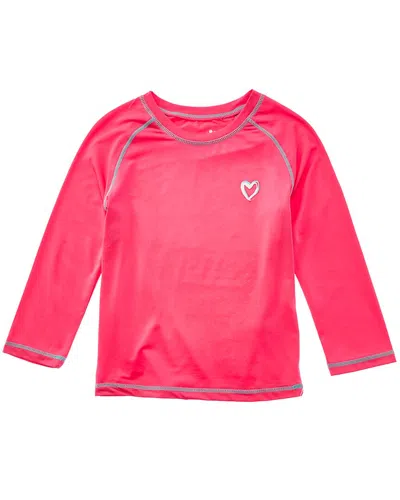 Pink Platinum Kids' Rashguard Cover-up In Gold