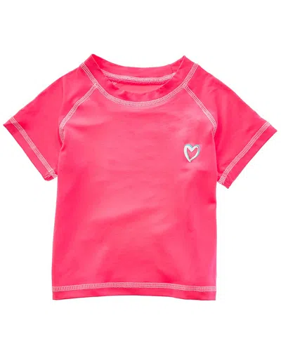 Pink Platinum Kids' Rashguard Cover-up In Pink
