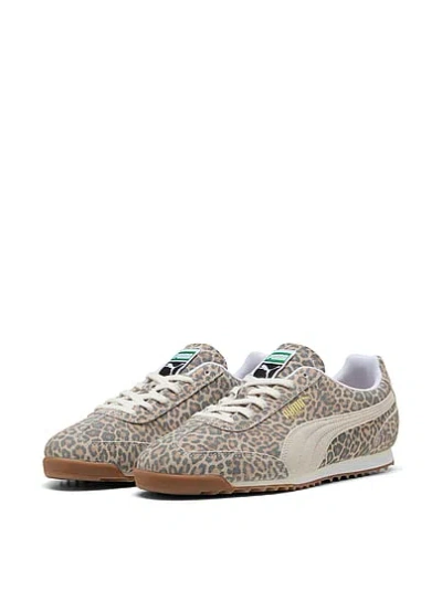 Pink Puma Arizona Leo Sneaker In Animal Print