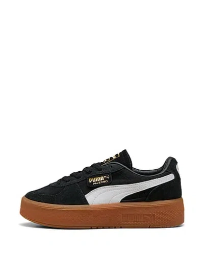Pink Puma Palermo Elevata Sneaker In Black