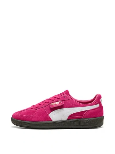 Pink Puma Palermo Leather Sneakers In
