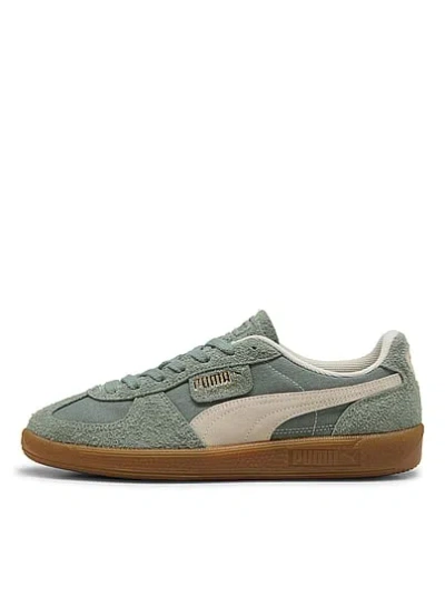 Pink Puma Palermo Vintage Sneakers In Green