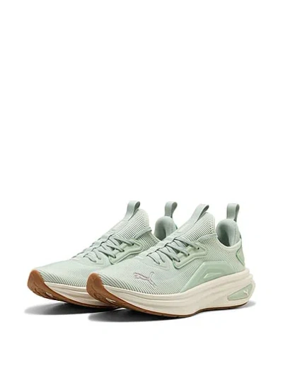 Pink Puma Softride Enzo 6 Hype Sneakers In Green