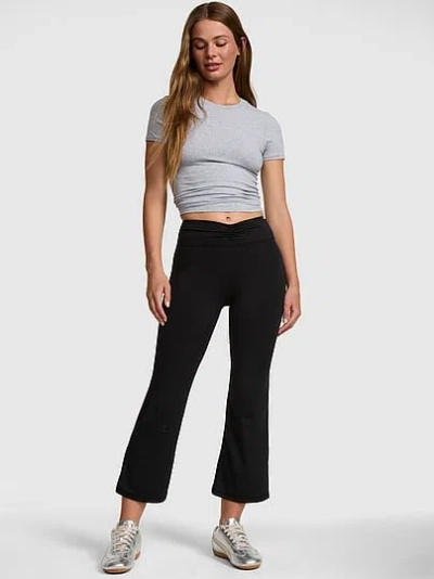 Pink Relay™ Cropped Flare Leggings In Gray