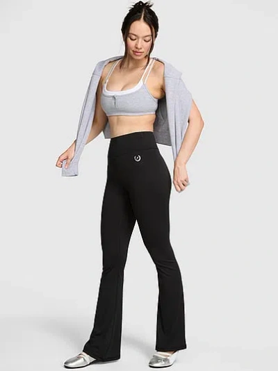 Pink Relay™ Flare Leggings In Black