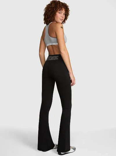 Pink Relay™ Flare Leggings In Black
