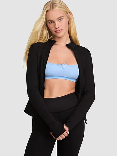 Pink Relay™ Fleeceflex Full-zip Jacket In Black